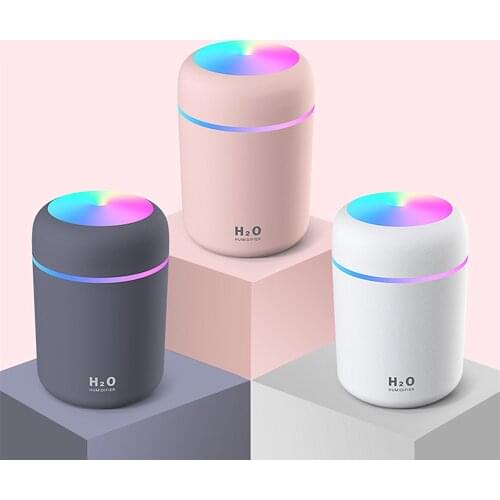 Portable Aromatherapy Diffuser Air Humidifier Ultrasonic Car USB Humidifier Aroma Essential Oil Diffuser For Home Humidificador