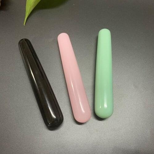 Promote Blood Circulation Tool Natural Crystal Jade Powder Beauty Massage Bar Point Bar Scraping Board Stick