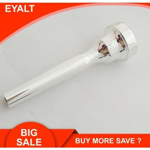 Professional Musical Instrument Accessories Trumpet Mouth Silver Plated Mouth 7C or 5C Suitable for All Kinds High Low Trumpets