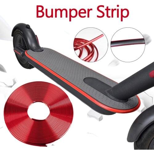 2m Bumper Strip Protective Electric Skateboard Anti-collision Strip For Xiaomi M365 Electric Scooter Skateboard Accessories