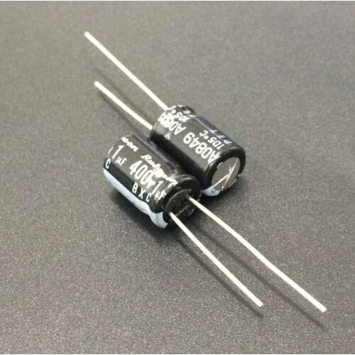 10pcs x 6kinds Good quality 400V 1uf/2.2uf/3.3uf/4.7uf/6.8uf/10uf capacitor kit Aluminum Electrolytic Capacitors 10pcs each kind