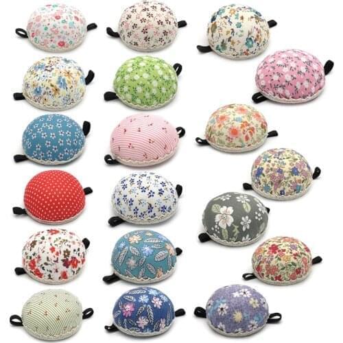 19 Color Style Lovely Ball Shaped Needle Pin Cushion 2.36'' Sewing Needle Mat 449E