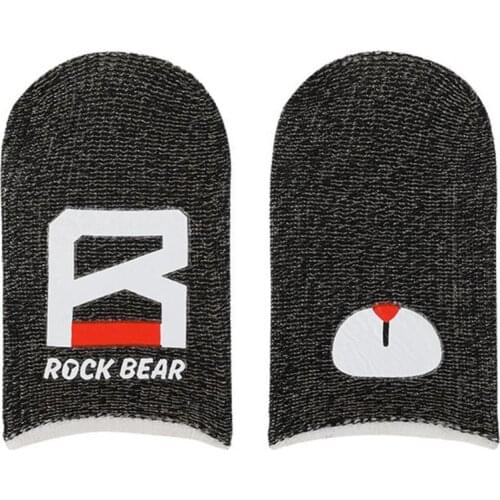 2Pcs i27 Finger Sleeves Sweat-proof Sensitive Touch Screen Mini Gaming Finger Thumb Cover Gloves for Game Controller