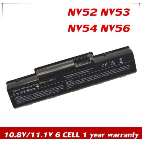 7XINbox 10.8V battery For ACER GATEWAY NV52 NV5207U NV5211U NV53 NV5302U NV5331U NV54 NV5423U NV5425U NV56 NV5615U NV58 NV78