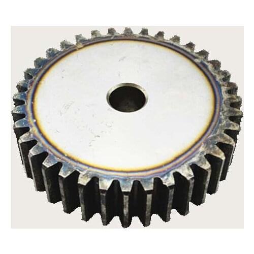 Cylindrical gear carbon steel spur gear 2 mode 12 teeth -35 gear spur gear