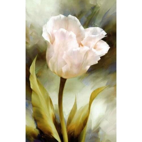 White Lily The wooden puzzle 1000 pieces ersion jigsaw puzzle white card adult childrens educational toys