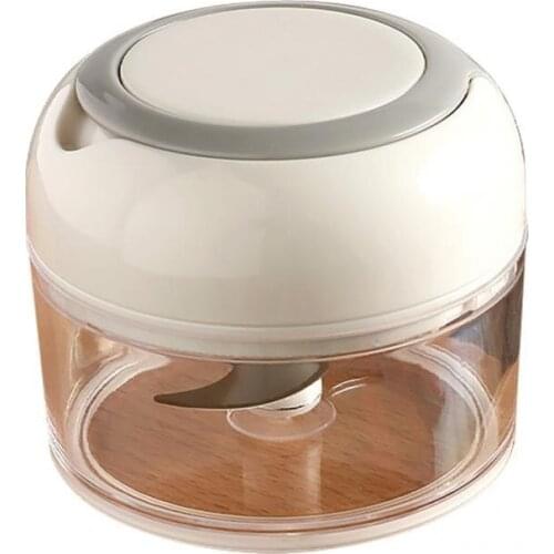 Long Lasting Attractive Wear-resistant PP Garlic Crusher PP Garlic Mincer Easy to Clean for Home