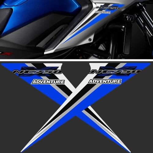 For Honda NC750X NC 750X 750 X Stickers Kit Decals Cases Fairing Cover Motorcycle Tank Pads Protector Tankpad 2018 2019 2020