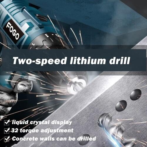 Electric Drill Cordless Rotary Tool 12V 16.8V 208VF Rechargeable Battery Power Tools Home Professional Mini Screwdriver