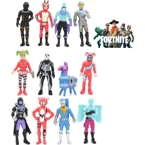 Fortnite Toys Action Figures Model Game Toy Fortress Night Anime Figure Peripheral Ornaments Doll with Weapon Kids Birthday Gift
