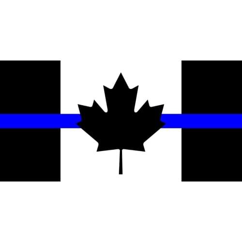 Jemony 90x150cm Canada Blue Line Flags