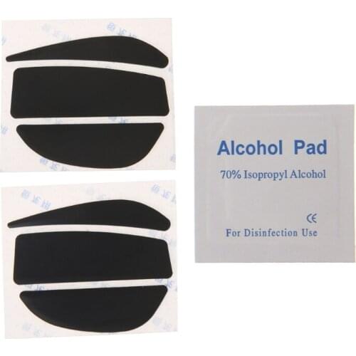 2 Sets 0.6mm Thickness Replacement Mouse Feet Mouse Skates for Logitech G9 G9X