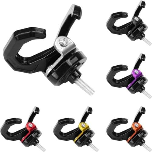 Aluminium Alloy Motorcycle Hook Hanger Luggage Helmet Mounted Holder Bracket 2019
