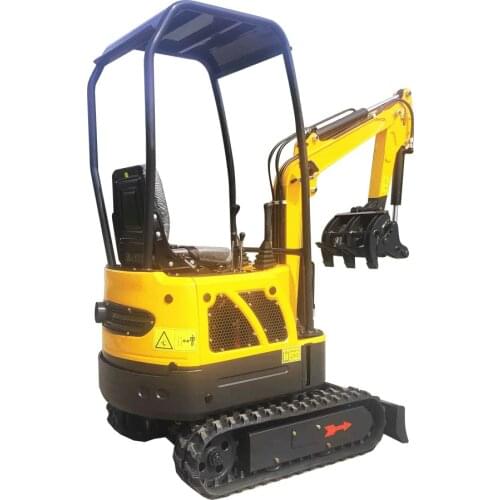 Cheap CE EPA Euro 5 1.2ton Rhinoceros Hydraulic Mini Excavator Small Crawler Digger Machine/Agricultural Farm