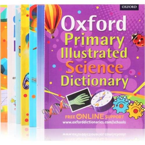New2021 7 Books/set English Books Childrens Enlightenment Picture Dictionary Oxford Very First Dictionary Junior Early Livros
