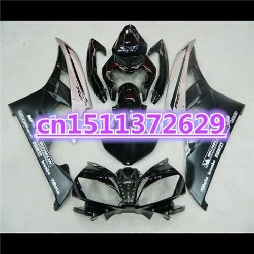 NEW Fairing kit for YZF-R6 06-07 YZF R6 06 07 black full YZF 600 R6 2006 2007 fairing sets bodywork ABS-Dor D injection