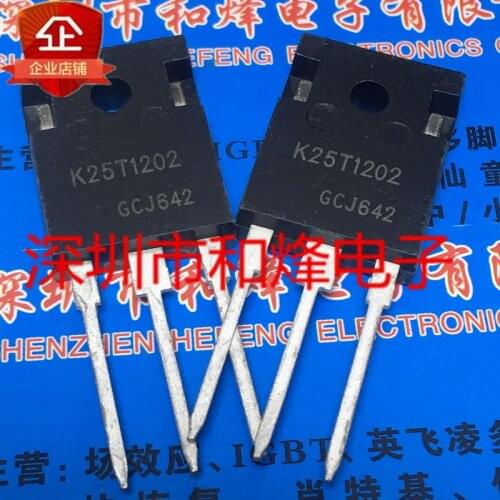 Original 2pcs/ IKW25N120T2 K25T1202 TO-247 25A 1200V