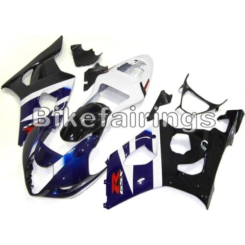 Fit For Suzuki GSXR1000 K3 2003 2004 03 04 K3 Sportbike Bodywork Kit Blue White and Black Injection Cowlings New