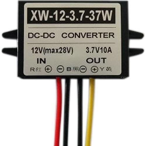 DC DC Step Down Power Adapter 12V(6.5-28V) To 3.7V 10A 37W Voltage Regulator Module Car Power Supply Converter For Pumps