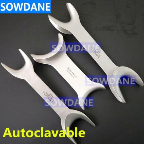 Dental Double Ends Lip & Cheek Retractor Orthodontic Mouth Opener Instrument Autoclavable Stainless steel Dental Teeth Whitening