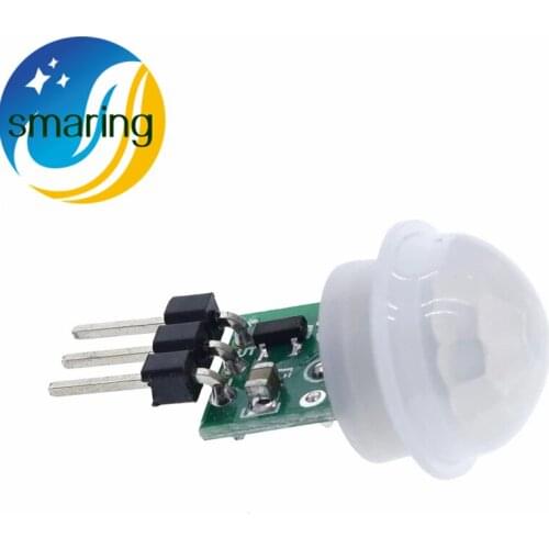 10 pieces. Mini IR Pyroelectric Infrared PIR Human Motion Sensor Automatic Detector Module AM312 Sensor DC 2.7 to 12 V