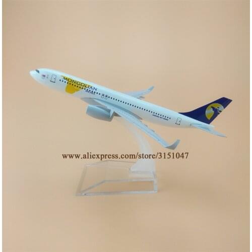 16cm Air Mongolian Airlines B767 Boeing 767 Airways Airlines Metal Alloy Airplane Model Plane Diecast Aircraft