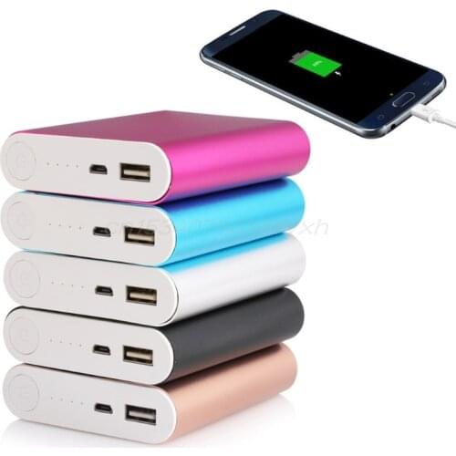 5V 1A USB 4X 18650 Power Bank Case Kit Battery Charger DIY Box For Smart phone