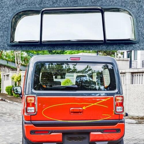 ABS Chrome Rear Door Outer Handle Cover For Suzuki Hustler MR52S/MR92S 2020 2021 Car Styling Accessories