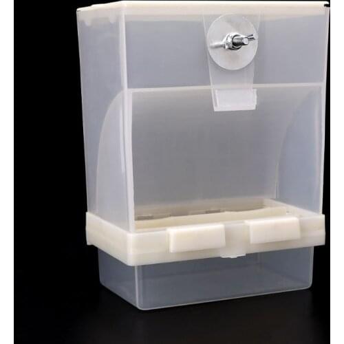 Automatic Birds Feeder Poultry Feeding Tool Fodder Food Container Splashproof Storage For Pigeon Parrot Chicken