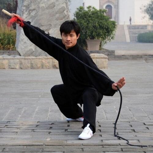 Free Shipping The Newest Popular 3m Cow Leather Whip Martial Arts Whip Kung Fu Whip