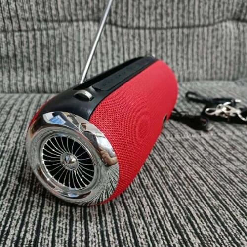 Wireless Bluetooth Super Bass Speaker Waterproof Portable Outdoor Mini Column Loudspeaker Sport Hifi Boombox Stereo Fm Subwoofer