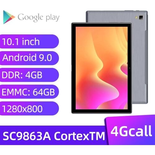 BMXC New 10 Inch Tablet With Keyboard Android Tablets1920x1200 SC9863A Octa Core 4GB RAM 64GB ROM 4G LTE GPS 5G WIFI 0-0-12 Tab