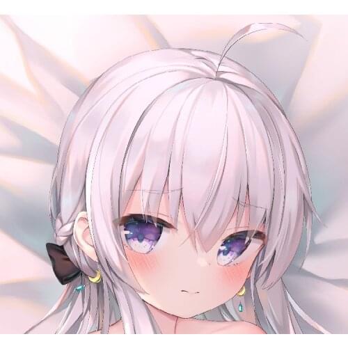 Elaina Wandering Witch: The Journey of Elaina Cosplay Dakimakura 2WAY Hugging Body Pillow Case Anime Otaku Pillow Cushion Cover