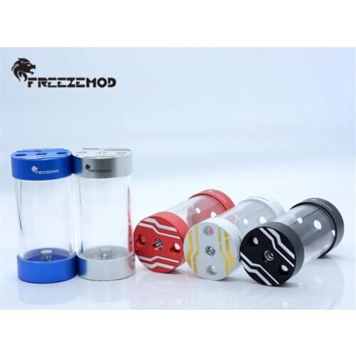 FREEZEMOD YSX-PMD High Quality Tanks Computer Water Cooling 60MM Composite Color Water Tank Built-In Bubbler 2019. YSX-PMD