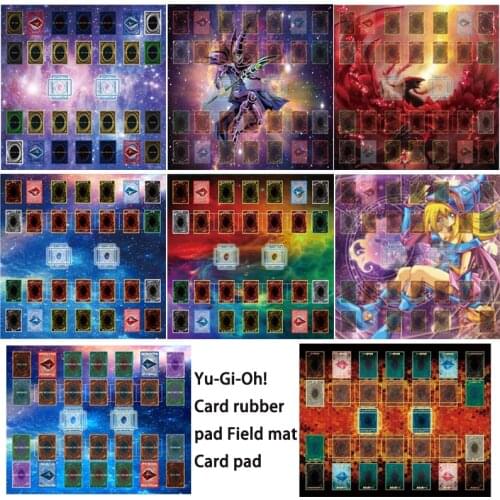 Yu Gi Oh Dark Magician Black Rose Dragon Dark Magician Girl Style Competition Pad Playmat Field Mat Baby Foam Rubber Play Mat