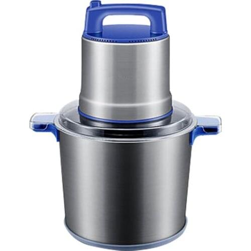 10L Commercial Meat Grinder 1200W High-power Minced Meat Blender Home Electric Stainless Steel Pepper Garlic Crusher Device