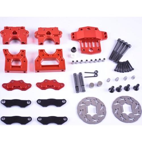 CNC Alloy Splitting Center Differential Mechanism Bracket with Disc Brake for 1/5 LOSI 5IVE-T Rovan LT