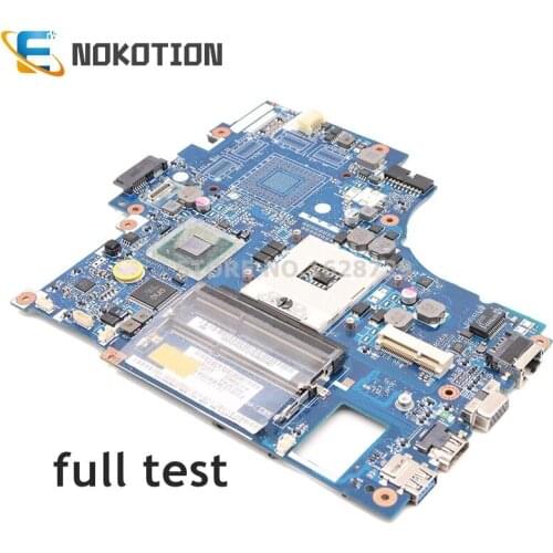 NOKOTION For Acer aspire 4830 4830TG Laptop Motherboard MBRGP02001 MBRT302001 P4LJ0 LA-7231P HM65 GMA HD DDR3