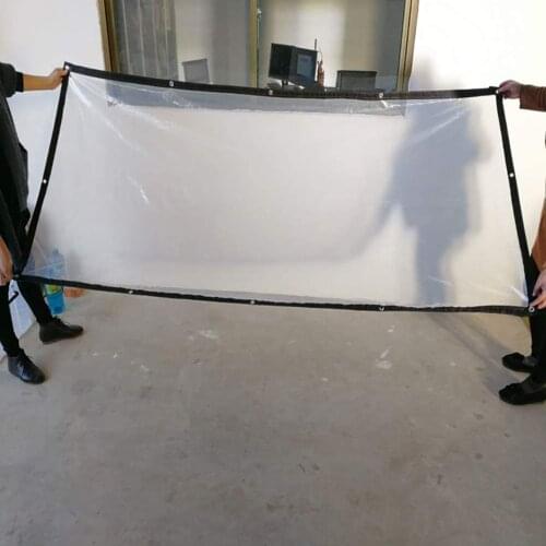 Balcony Thick Keep Warm Film Tarp Boat Car Truck Canopy Rain Cloth Waterproof Cloth Tarpaulin Greenhouse Flower Plant