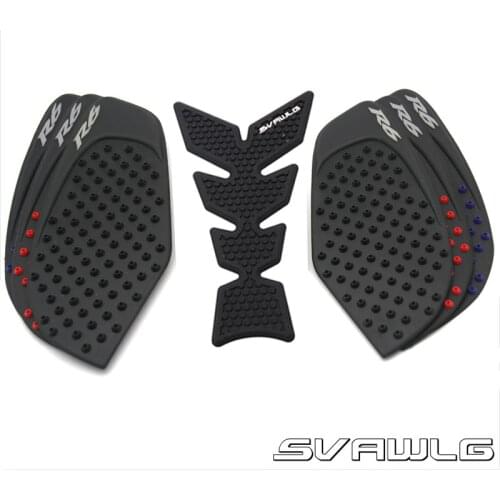 For Yamaha R6 2008 - 2015 Motorcycle Anti slip Tank Pad 3M Side Gas Knee Grip Traction Pads Protector Sticker