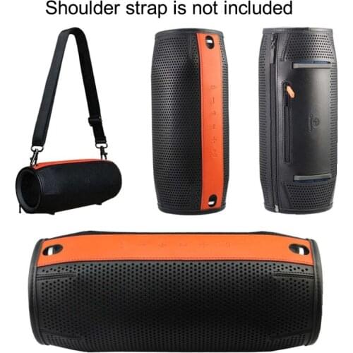 SIV New Soft PU Leather Portable Protective Box Bag Cover Case for Xtreme Bluetooth Speaker 285*130*130mm