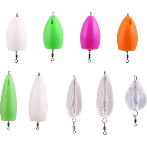 Throwing Aid Pin 8-Word Loop Long Shot Floating Sinking Modified Color Auxiliary Device Fishing Bait Counterweight Accessories