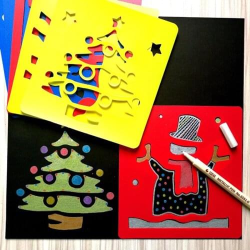 12Pcs Drawing Template Ruler School Painting Supplies DIY Graphic Template Art Drawing Template Drafting Tool Stencil Drawing