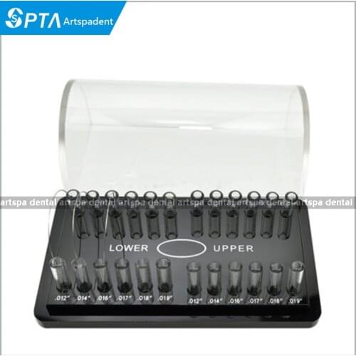 2018 new 1 pcs Dental Acrylic Organizer Holder for Orthodontic Round Archwires