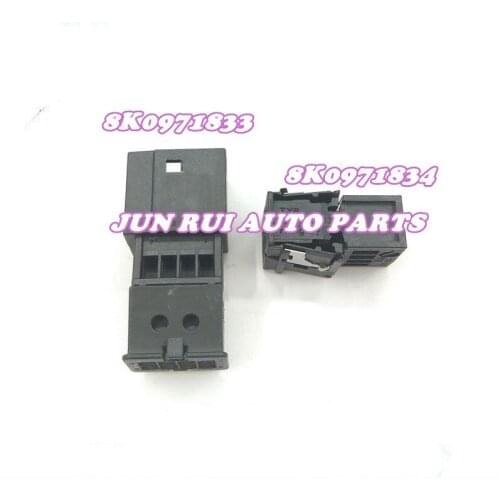 8 Pin/Way For Anti-glare Rearview Mirror Plug Auto Connector Socket Housing With Terminals For Volkswagen Audi 8K0971833/4