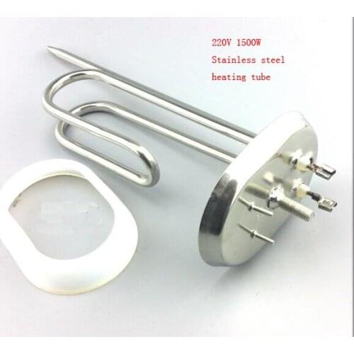 Electric Water Heater Parts stainless steel heating tube or rod for 50L 80L heating device 1500W 220V