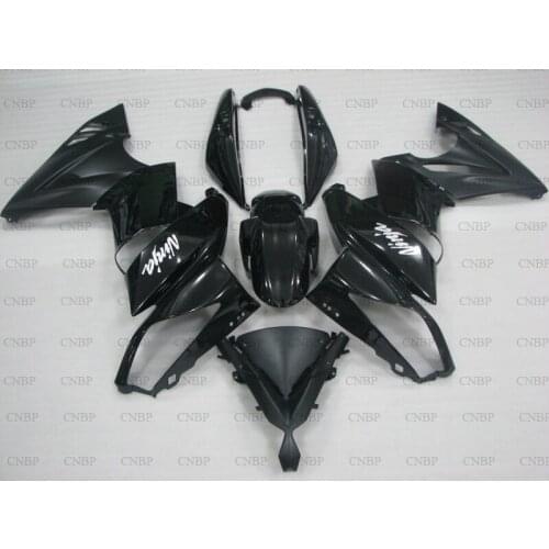 EX 650 2009 - 2011 Fairings ER-6F 10 11 Motorcycle Fairing NINJA 650R 2009 Black Motorcycle Fairing