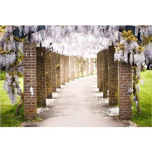 150*100cm Painting Flowers Photo Backgrounds Photography Backdrops Non Woven Customized Backdrop Spray Painted Wallpaper