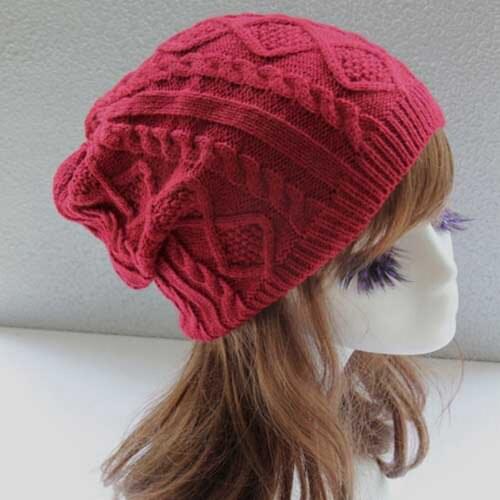 HanXi Winter Warm Beanies Hats Acrylic Skullies for Women Men Knitted Rasta Bonnet Skullie for Boys Girls