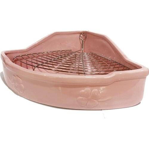 Rabbits, latrines, guinea pigs, woodchuck, triangular pottery potting